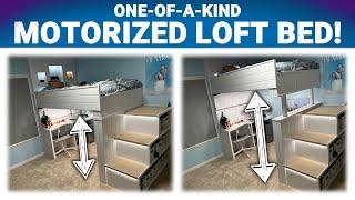 DIY Motorized Loft Bed – A One-of-a-Kind Build for My Daughter!