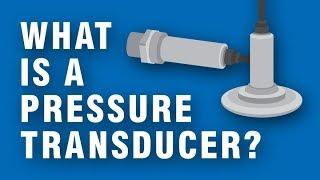 What is a pressure transducer and how does it work?