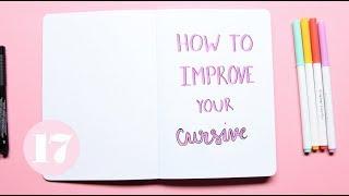 How To Improve Your Cursive | Plan With Me