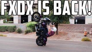 Behind The Scenes: Jon's First Ride Back Dyna FXDX!