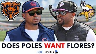 MAJOR Chicago Bears Rumors: Does Ryan Poles Want Brian Flores OVER Ben Johnson?