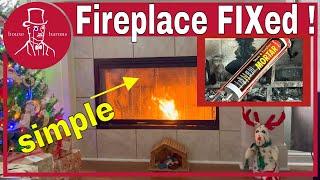 How to Repair a Fireplace | Fix a Crack in the Firebox with Caulk