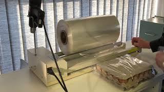 How to Shrink Wrap Egg Trays -ME600IP  I Bar Sealer