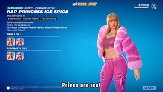 Ice Spice Bundle Item Shop Fortnite!