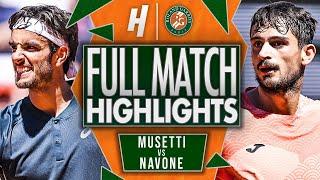 Lorenzo Musetti vs Mariano Navone - FULL Match Highlights - Third Round | Roland Garros 2025