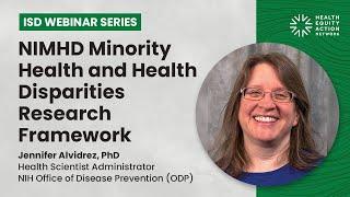 NIMHD Minority Health and Health Disparities Research Framework