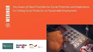 Key Issues of Data Protection for SP and Implications for Linking SP to Sustainable Employment