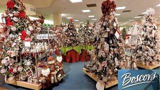 BOSCOV'S CHRISTMAS - CHRISTMAS SHOPPING ORNAMENTS DECORATIONS HOME DECOR BOSCOVS