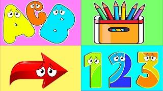 ABC Phonics Song For Preschoolers | ABC Learning Videos For 3 Year Olds | ABC Learning For Toddlers