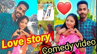 Adivasi Love story ️ comedy video#/SKH vlogs#