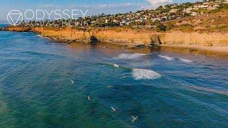 Sunset Cliffs, San Diego, California | Aerial Drone Travel City Ocean Nature Adventure Experience