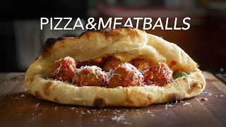 Sourdough Pizza & Meatball Sub - Juiciest Thing Ever Made