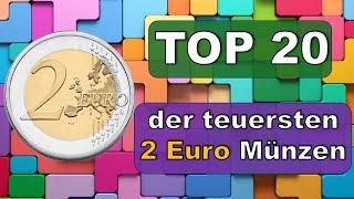 Die 20 wertvollsten 2 Euro Münzen: Diese Schätze musst du kennen!