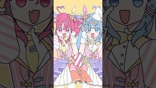 CANDY CANDY CANDY!!!  HatsuneMiku & Teto #hatsunemiku #teto #vocaloid #shorts