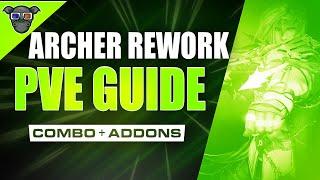 Archer BDO GUIDE after rework/reboot || PVE combo with ADD-ONS! + Movement || Archer PVE guide