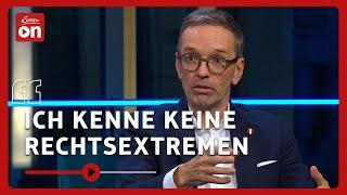 FPÖ-Parteiobmann Herbert Kickl: "Ich kenne keine Rechtsextremen" | Wahl24