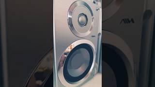 Aiwa XR-MN5 Micro Hifi sound system metalic design