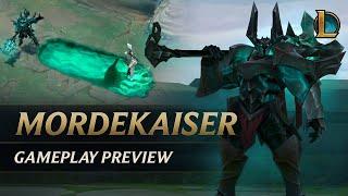 Mordekaiser Gameplay Preview | League of Legends