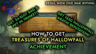 All Treasures of Hallowfall WoW The War Within