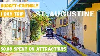 10 free things to do and see in St Augustine Florida in 1 day