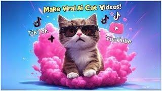 How to Create Cute Cat AI Videos & Go Viral on TikTok & YouTube!  (Step-by-Step)