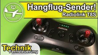 RadioLink T8S | Die ultimative leichte mini Fernsteuerung für RC Hangflug - Modellflug - Modellbau