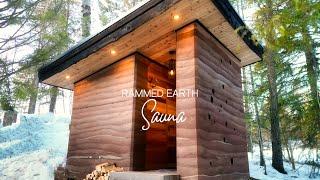 How We Built This Incredible Off-Grid Sauna  (Start to Finish)