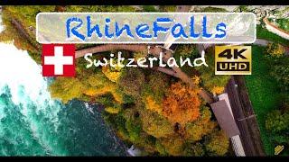 Rhine Fall Schaffhausen, Switzerland - Autumn | 4K Video