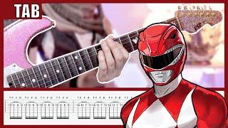 [TAB] Mighty Morphin Power Rangers - Opening 1 Theme Cover | Guitar Tab | Lesson | Tutorial