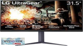 LG 32" Ultragear QHD (2560x1440) Gaming Monitor 180Hz 1ms IPS DisplayHDR 400 Review