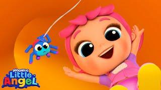 Itsy Bitsy Spider Be Brave! ️ Little Angel | Community Corner | Kids Sing and Play