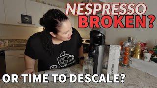 Step By Step How To Descale Nespresso Vertuo Plus Machine - Its Not Broken!