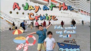 A Day at the MSC World Europa | Floating hotel in Doha, Qatar