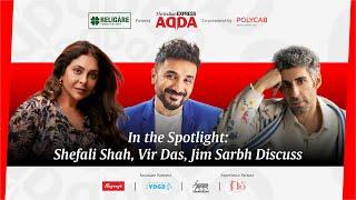 Exclusive Interview: Shefali Shah, Vir Das & Jim Sarbh | Express Adda | Emmy Awards 2023