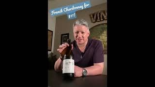 French Chardonnay for $17! Check out my review now. #wine #whitewine #france