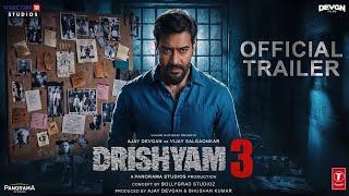 Drishyam 3 | Official Trailer | Ajay Devgn | Akshaye Khanna | Tabu | Shriya Saran | Abhishek Pathak