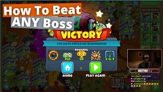 How To Beat Every Boss | Top 3 Tips | BTD6