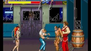 Sharp X68000 Game: Final Fight (1992 Capcom)