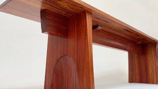 Build a Modern Bench / Fine Woodworking Project