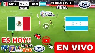 México vs. Honduras en vivo, donde ver, a que hora juega México vs. Honduras Concacaf 2024 partido 2