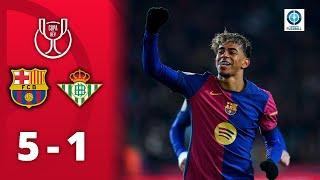 Barça wie im Rausch - Gavi, Yamal & Co. auch gegen Betis mit 5 Toren! | FC Barcelona - Betis Sevilla