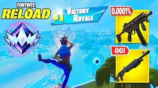 Fortnite Reload | High Kill Solo vs Squads Ranked Gameplay (Keyboard & Mouse)
