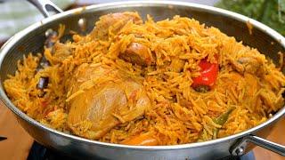 Cooking chicken kabsa in the easiest and most delicious way!