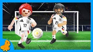 Playmobil Familie Vogel: FOUL! JULIAN VS DIE NATIONALMANNSCHAFTFußball EM 2024! Playmobil Film