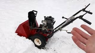 Toro 521 snowblower