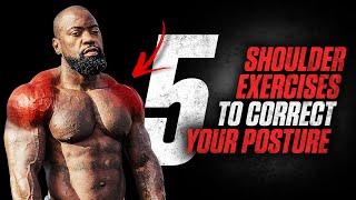 5 Shoulder Exercises To Correct Your Posture | Mike Rashid & Big Rob