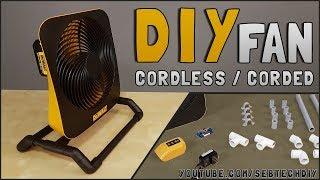 DIY : How to Make Cordless Portable Fan