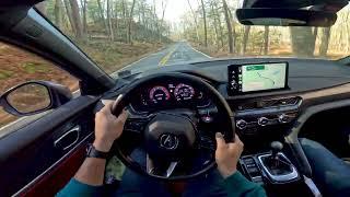 2023 Acura Integra Mountain Drive Review (POV) - Is the Manual enough?