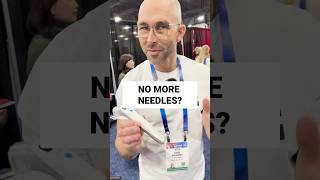 Needle-Free Injections at CES 2025 (FlowBeams) #shorts