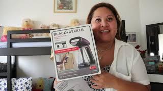 BLACK & DECKER PORTABLE GARMENT STEAMER FIRST IMPRESSION #yangsjourney #pinayinuae #cebuana #ofw